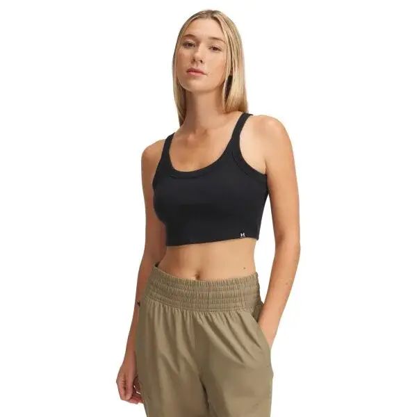 Under Armour RIVAL RIB BABY TANK Dámské tílko, černá, velikost