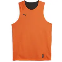 Puma HOOPS TEAM REVERSE PRACTICE JERSEY Pánský basketballový dres, oranžová, velikost