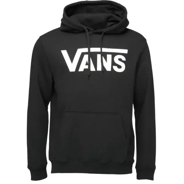 Vans CLASSIC PULLOVER Pánska mikina, čierna, veľkosť