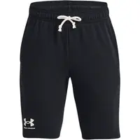 Under Armour UA RIVAL TERRY SHORT Chlapčenské kraťasy, čierna, veľkosť M