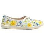 Oldcom SARAH PRINT Dámska slip-on obuv, biela, veľkosť