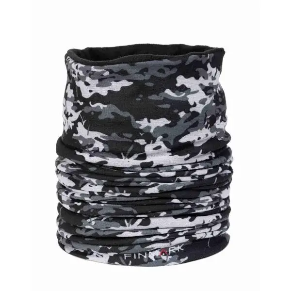 Finmark MULTIFUNCTIONAL SCARF WITH FLEECE Multifunkčná šatka, čierna, veľkosť