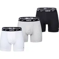 Nike EDAY COTTON STRETCH Pánske boxerky, biela, veľkosť