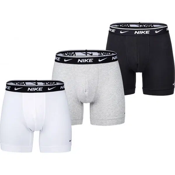 Nike EDAY COTTON STRETCH Pánske boxerky, biela, veľkosť