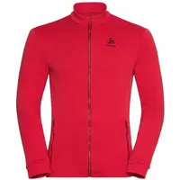 Odlo MID LAYER FULL ZIP BERRA Pánska mikina, červená, veľkosť