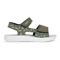 Geox LIGHTFLOPPY Chlapčenské sandále, khaki, veľkosť
