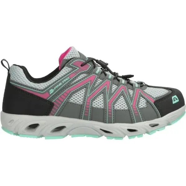 ALPINE PRO ARVO Dámska outdoorová obuv, sivá, veľkosť
