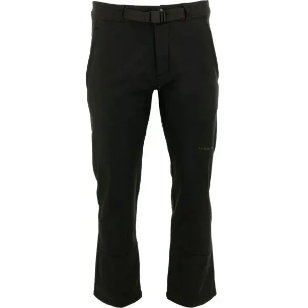 ALPINE PRO VERT Pánske softshellové nohavice, čierna, veľkosť