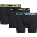 Nike DRI-FIT ESSEN MICRO BOXER BRIEF 3PK Pánske boxerky, čierna, veľkosť