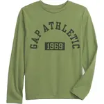 GAP V-LS LOGO CLASSIC Chlapčenské tričko, zelená, veľkosť