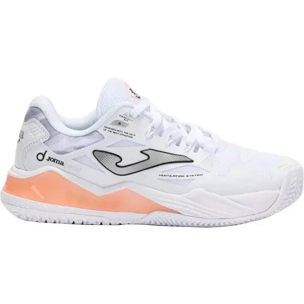 Joma SPIN LADY Dámska tenisová obuv, biela, veľkosť