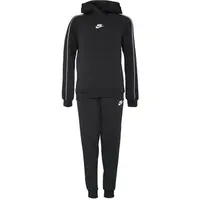 Nike K SPORTSWEAR CLUB FLC HDY TRACKSUIT Detská tepláková súprava, čierna, veľkosť