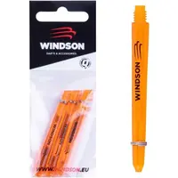 Windson NYLON SHAFT MEDIUM 3 KS Set náhradných nylonových násadiek, oranžová, veľkosť