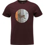 LOAP BELUR Pánske tričko, vínová, veľkosť