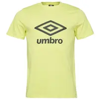 Umbro LARGE LOGO TEE ESSENTIALS Pánske tričko, žltá, veľkosť