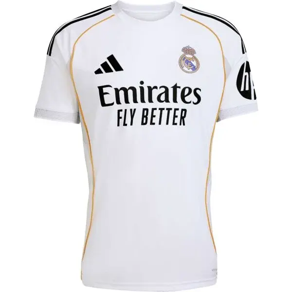 adidas REAL MADRID FC HOME JERSEY Pánsky futbalový dres, biela, veľkosť