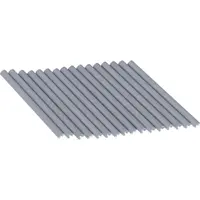 Arcore ART 16 Reflexné tyčinky do výpletu, strieborná, veľkosť