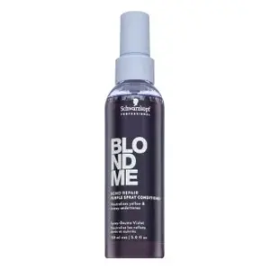 Schwarzkopf Professional BlondMe Bond Repair Purple Spray Conditioner bezoplachový kondicionér pro blond vlasy 150 ml