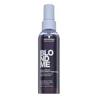 Schwarzkopf Professional BlondMe Bond Repair Purple Spray Conditioner bezoplachový kondicionér pro blond vlasy 150 ml