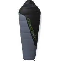 Crossroad TARTAR 200 Spací vak, tmavo sivá, veľkosť 200 cm - ľavy zips