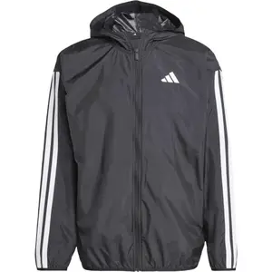 adidas ESSENTIALS 3-STRIPES RAIN.RDY  Dámska bunda, čierna, veľkosť