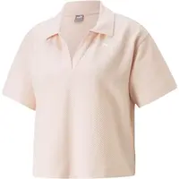 Puma HER POLO TEE Dámske tričko, ružová, veľkosť