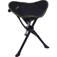 Crossroad HALTI Kempingová stolička, čierna, veľkosť