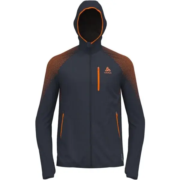 Odlo X-ALP PERFORMANCE Pánska funkčná mikina, tmavo sivá, veľkosť