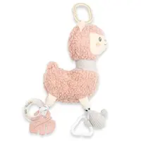 NEW BABY LAMA Plyšová hračka, lososová, veľkosť
