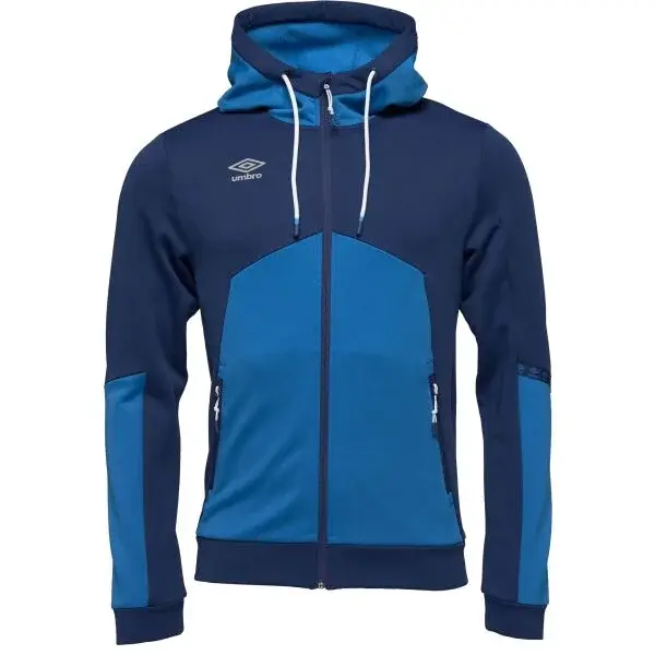 Umbro BRENAT Pánska mikina, tmavo modrá, veľkosť