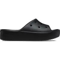 Crocs CLASSIC PLATFORM SLIDE Dámska nazúvacia obuv, čierna, veľkosť 39/40