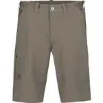 Hannah WORTH Pánske strečové šortky, hnedá, veľkosť