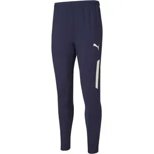 Puma TEAMLIGA TRAINING PANTS PRO Futbaové tepláky, tmavo modrá, veľkosť XXXL