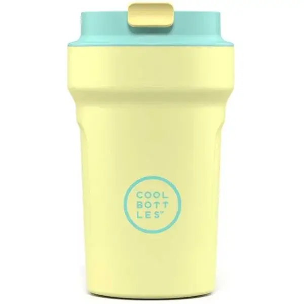 COOL BOTTLES PARADISE 350 ML Nerezový termohrnček, žltá, veľkosť 350 ML