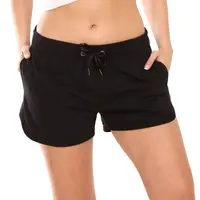 Willard GILLA Úpletové dámske šortky, čierna, veľkosť XXL