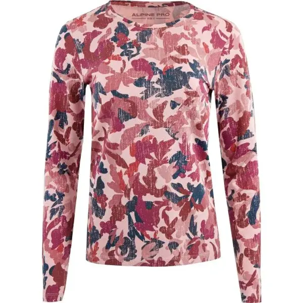ALPINE PRO XELA Dámske tričko, ružová, veľkosť