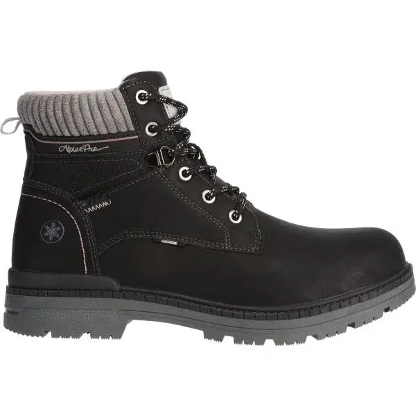 ALPINE PRO SALINA Dámska zimná obuv, čierna, veľkosť