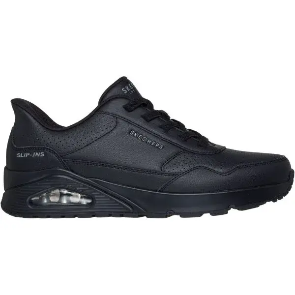 Skechers UNO - BANKSIA LUXE Pánske vychádzkové topánky, čierna, veľkosť