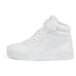 Puma CARINA 2.0 MID PS Juniorská vychádzková obuv, biela, veľkosť 28