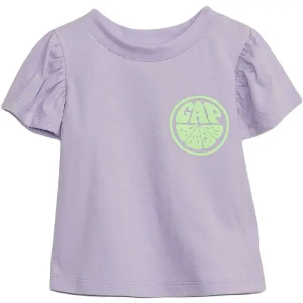 GAP BABY Detské tričko, fialová, veľkosť 4Y