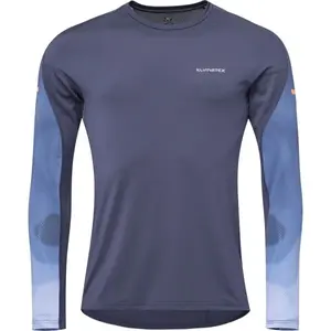 Klimatex BEKELE Pánske performance tričko s dlhým rukávom, tmavo modrá, veľkosť