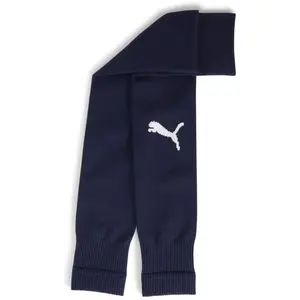 Puma TEAMGOAL SLEEVE SOCK Futbalové štulpne, tmavo modrá, veľkosť 35-38