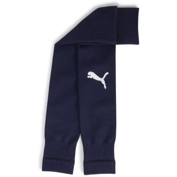 Puma TEAMGOAL SLEEVE SOCK Futbalové štulpne, tmavo modrá, veľkosť 35-38