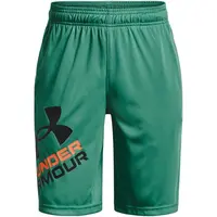 Under Armour PROTOTYPE 2.0 LOGO SHORTS Chlapčenské kraťasy, zelená, veľkosť S