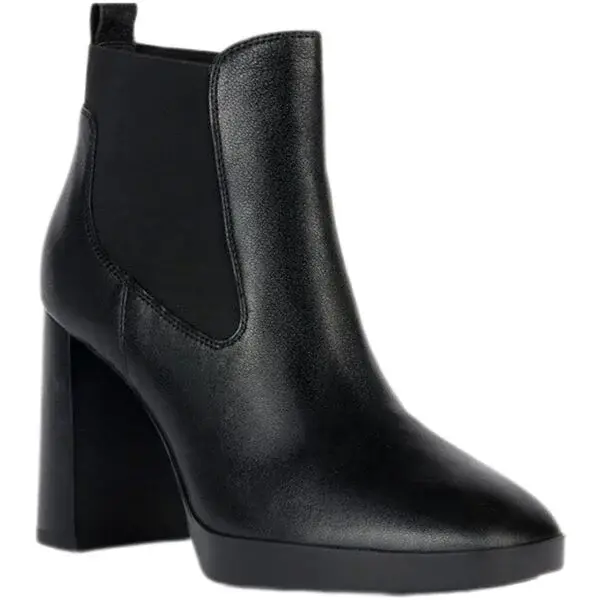 Geox D TEULADA Dámska členková obuv, čierna, veľkosť