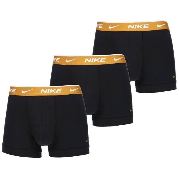 Nike EDAY COTTON STRETCH Pánske boxerky, čierna, veľkosť