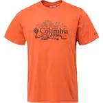 Columbia KETTLE RIVER GRAPHIC TEE Pánske tričko, oranžová, veľkosť