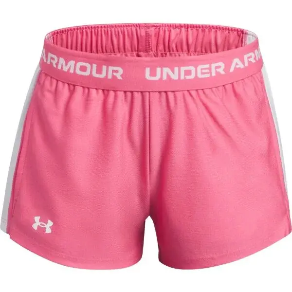 Under Armour TECH PLAY UP Dievčenské krátke nohavice, ružová, veľkosť XL