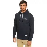 Quiksilver SURF HOODIE Pánska mikina, čierna, veľkosť