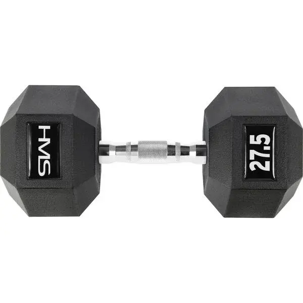 HMS 27,5 KG HEXAGONÁLNÍ JEDNORUČKA Hexagonálna jednoručka, čierna, veľkosť 27,5 KG
